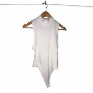 Aerie White Bodysuit Size Large